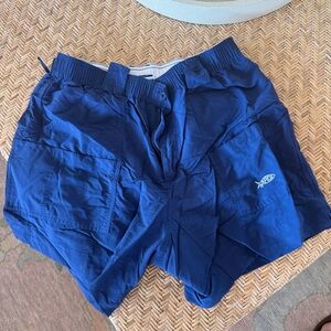 AFTCO Men's Deep Blue Cargo Shorts